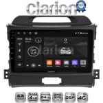 CLARION GL72074 Οθόνη OEM Multimedia Αυτοκινήτου για KIA SPORTAGE 2010>2015 (CarPlay/AndroidAuto/BT/GPS/WIFI/GPRS)