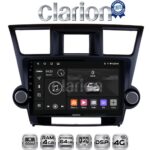 CLARION GL72089 Οθόνη OEM Multimedia Αυτοκινήτου για Toyota Highlander 2008 > 2015 (CarPlay/AndroidAuto/BT/GPS/WIFI/GPRS)