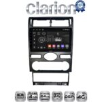 CLARION GL72104 Οθόνη OEM Multimedia Αυτοκινήτου για Ford Mondeo 2003 > 2006 (CarPlay/AndroidAuto/BT/GPS/WIFI/GPRS)