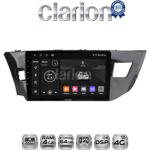 CLARION GL72126 Οθόνη OEM Multimedia Αυτοκινήτου για TOYOTA COROLLA 2013>2016 (CarPlay/AndroidAuto/BT/GPS/WIFI/GPRS)