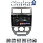 CLARION GL72251 Οθόνη OEM Multimedia Αυτοκινήτου για JEEP COMPASS 2007>2011 (CarPlay/AndroidAuto/BT/GPS/WIFI/GPRS)