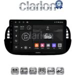 CLARION GL72315B Οθόνη OEM Multimedia Αυτοκινήτου για Fiat 500 2007 > 2016 (CarPlay/AndroidAuto/BT/GPS/WIFI/GPRS)