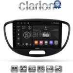 CLARION GL72455 Οθόνη OEM Multimedia Αυτοκινήτου για HYUNDAI i10 2008>2013 (CarPlay/AndroidAuto/BT/GPS/WIFI/GPRS)