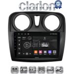 CLARION GL72457 Οθόνη OEM Multimedia Αυτοκινήτου για Dacia Santero 2012 > 2019 (CarPlay/AndroidAuto/BT/GPS/WIFI/GPRS)
