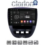 CLARION GL72560 Οθόνη OEM Multimedia Αυτοκινήτου για Aygo & C1 & 107 '05>'14 (CarPlay/AndroidAuto/BT/GPS/WIFI/GPRS)