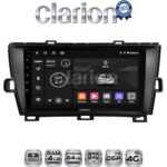 CLARION GL72561B Οθόνη OEM Multimedia Αυτοκινήτου για Toyota Prius 2009 > 2015 (CarPlay/AndroidAuto/BT/GPS/WIFI/GPRS)