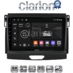 CLARION GL72574 Οθόνη OEM Multimedia Αυτοκινήτου για Ford Ranger 2015 > 2020 (CarPlay/AndroidAuto/BT/GPS/WIFI/GPRS)