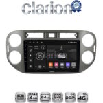 CLARION GL72590G Οθόνη OEM Multimedia Αυτοκινήτου για VW Tiguan 2007 - 2016 Ανθρακί (CarPlay/AndroidAuto/BT/GPS/WIFI/GPRS)