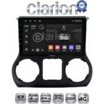 CLARION GL72745 Οθόνη OEM Multimedia Αυτοκινήτου για JEEP WRANGLER 2011>2018 (CarPlay/AndroidAuto/BT/GPS/WIFI/GPRS)