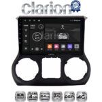 CLARION GL72745B Οθόνη OEM Multimedia Αυτοκινήτου για Jeep Wrangler 2011 > 2017 (CarPlay/AndroidAuto/BT/GPS/WIFI/GPRS)