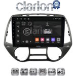 CLARION GL72837 Οθόνη OEM Multimedia Αυτοκινήτου για Hyundai i20 2008 > 2014 (CarPlay/AndroidAuto/BT/GPS/WIFI/GPRS)