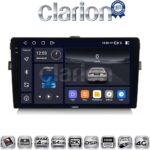 CLARION GL74028B Οθόνη OEM Multimedia Αυτοκινήτου για Toyota Auris 2007 > 2012 (CarPlay/AndroidAuto/BT/GPS/WIFI/GPRS)