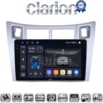 CLARION GL74084S Οθόνη OEM Multimedia Αυτοκινήτου για Τoyota Yaris 2006 > 2011 (CarPlay/AndroidAuto/BT/GPS/WIFI/GPRS)