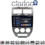 CLARION GL74251 Οθόνη OEM Multimedia Αυτοκινήτου για JEEP COMPASS 2007>2011 (CarPlay/AndroidAuto/BT/GPS/WIFI/GPRS)