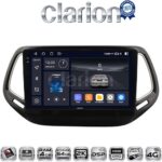 CLARION GL74253 Οθόνη OEM Multimedia Αυτοκινήτου για JEEP COMPASS 2017> (CarPlay/AndroidAuto/BT/GPS/WIFI/GPRS)