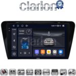 CLARION GL74279 Οθόνη OEM Multimedia Αυτοκινήτου για SKODA OCTAVIA 7 2013> 2020 (CarPlay/AndroidAuto/BT/GPS/WIFI/GPRS)