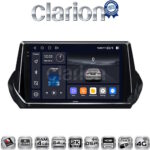 CLARION GL74375 Οθόνη OEM Multimedia Αυτοκινήτου για PEUGEOT 208-2008 2012>  (CarPlay/AndroidAuto/BT/GPS/WIFI/GPRS)