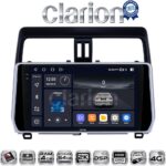 CLARION GL74400 Οθόνη OEM Multimedia Αυτοκινήτου για Toyota Land Cruiser 2019> (CarPlay/AndroidAuto/BT/GPS/WIFI/GPRS)