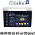CLARION GL74417 Οθόνη OEM Multimedia Αυτοκινήτου για Toyota Corolla Verso 2004 > 2009 (CarPlay/AndroidAuto/BT/GPS/WIFI/GPRS)