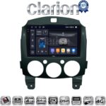 CLARION GL74430 Οθόνη OEM Multimedia Αυτοκινήτου για MAZDA 2 2007>2014 (CarPlay/AndroidAuto/BT/GPS/WIFI/GPRS)