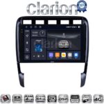 CLARION GL74443 Οθόνη OEM Multimedia Αυτοκινήτου για PORSCHE CAYENNE 2002>2011 (CarPlay/AndroidAuto/BT/GPS/WIFI/GPRS)