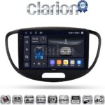 CLARION GL74455 Οθόνη OEM Multimedia Αυτοκινήτου για HYUNDAI i10 2008>2013 (CarPlay/AndroidAuto/BT/GPS/WIFI/GPRS)