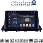 CLARION GL74461 Οθόνη OEM Multimedia Αυτοκινήτου για Mazda 3 2014 >  (CarPlay/AndroidAuto/BT/GPS/WIFI/GPRS)
