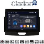 CLARION GL74576B Οθόνη OEM Multimedia Αυτοκινήτου για FORD RANGER 2015>2020 (CarPlay/AndroidAuto/BT/GPS/WIFI/GPRS)