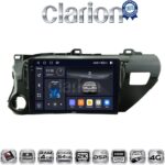 CLARION GL74588 Οθόνη OEM Multimedia Αυτοκινήτου για TOYOTA HILUX 2017>   (CarPlay/AndroidAuto/BT/GPS/WIFI/GPRS)