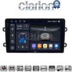 CLARION GL74708 Οθόνη OEM Multimedia Αυτοκινήτου για DACIA DUSTER – LOGAN - SUNDERO 2013 > 2018 (CarPlay/AndroidAuto/BT/GPS/WIFI/GPRS)