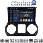 CLARION GL74745 Οθόνη OEM Multimedia Αυτοκινήτου για JEEP WRANGLER 2011>2018 (CarPlay/AndroidAuto/BT/GPS/WIFI/GPRS)