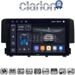 CLARION GL74941 Οθόνη OEM Multimedia Αυτοκινήτου για HONDA CIVIC 2016> (CarPlay/AndroidAuto/BT/GPS/WIFI/GPRS)