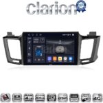 CLARION GL74947 Οθόνη OEM Multimedia Αυτοκινήτου για TOYOTA RAV 4  2013 > 2020 (CarPlay/AndroidAuto/BT/GPS/WIFI/GPRS)