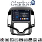 CLARION GL75043CL Οθόνη OEM Multimedia Αυτοκινήτου για HYUNDAI i30 2007-2012  (CarPlay/AndroidAuto/BT/GPS/WIFI/GPRS)