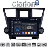 CLARION GL75089 Οθόνη OEM Multimedia Αυτοκινήτου για Toyota Highlander 2008 > 2015 (CarPlay/AndroidAuto/BT/GPS/WIFI/GPRS)