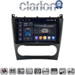 CLARION GL75093 Οθόνη OEM Multimedia Αυτοκινήτου για MERCEDES C class (W203) – CLC  2004>2008 (CarPlay/AndroidAuto/BT/GPS/WIFI/GPRS)