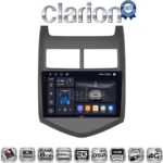 CLARION GL75107 Οθόνη OEM Multimedia Αυτοκινήτου για CHEVROLET AVEO 2012> (CarPlay/AndroidAuto/BT/GPS/WIFI/GPRS)