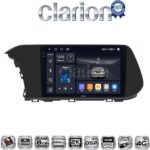 CLARION GL75229 Οθόνη OEM Multimedia Αυτοκινήτου για Hyundai i20 2021 > (CarPlay/AndroidAuto/BT/GPS/WIFI/GPRS)