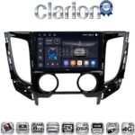 CLARION GL75230B Οθόνη OEM Multimedia Αυτοκινήτου για Mitsubishi L200 2014 >Μόνο για αυτοκίνητα με Κλιματισμό (CarPlay/AndroidAuto/BT/GPS/WIFI/GPRS)