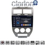 CLARION GL75251 Οθόνη OEM Multimedia Αυτοκινήτου για JEEP COMPASS 2007>2011 (CarPlay/AndroidAuto/BT/GPS/WIFI/GPRS)