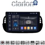 CLARION GL75315B Οθόνη OEM Multimedia Αυτοκινήτου για Fiat 500 2007 > 2016 (CarPlay/AndroidAuto/BT/GPS/WIFI/GPRS)