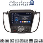 CLARION GL75362D Οθόνη OEM Multimedia Αυτοκινήτου για FORD KUGA 2013 > 2019C-MAX 2011 > 2019 με NAVI (CarPlay/AndroidAuto/BT/GPS/WIFI/GPRS)
