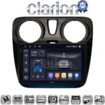 CLARION GL75657 Οθόνη OEM Multimedia Αυτοκινήτου για Dacia Dokker 2012 > (CarPlay/AndroidAuto/BT/GPS/WIFI/GPRS)