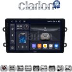 CLARION GL75708 Οθόνη OEM Multimedia Αυτοκινήτου για DACIA DUSTER – LOGAN - SUNDERO 2013 > 2018 (CarPlay/AndroidAuto/BT/GPS/WIFI/GPRS)