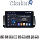 CLARION GL75777 Οθόνη OEM Multimedia Αυτοκινήτου για Dacia Logan, Duster, Santero 2021 Facelift (CarPlay/AndroidAuto/BT/GPS/WIFI/GPRS)