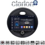 CLARION GL75845 Οθόνη OEM Multimedia Αυτοκινήτου για Mini Cooper & Clubman 2015> (CarPlay/AndroidAuto/BT/GPS/WIFI/GPRS)