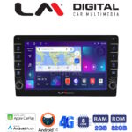 LM Digital - LM G8909 GPS Οθόνη universal tablet Multimedia Αυτοκινήτου 9 inch (CarPlay/AndroidAuto/BT/GPS/WIFI/GPRS)