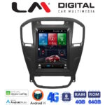 LM Digital - LM TC8114BL GPS Οθόνη OEM Multimedia τυπου Tesla 9,7inch Opel Insignia (CarPlay/AndroidAuto/BT/GPS/WIFI/GPRS)