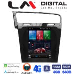 LM Digital - LM TC8591 GPS Οθόνη OEM Multimedia τυπου Tesla 9,7inch VW Golf 7 (CarPlay/AndroidAuto/BT/GPS/WIFI/GPRS)