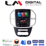 LM Digital - LM TC8669 GPS Οθόνη OEM Multimedia τυπου Tesla 9,7inch Mercedes Vito - Viano 2015 > (CarPlay/AndroidAuto/BT/GPS/WIFI/GPRS)